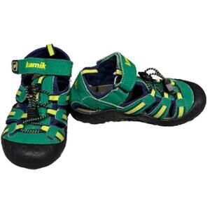 Kamik Youth 11 Green Crab Waterproof Sport Sandals